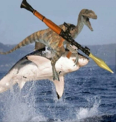 shark raptor rocket launcher