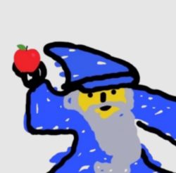 Bitcoin Wizard Apple Hurler